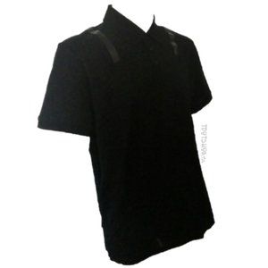 Neil Barrett striped shoulder polo shirt 09/24